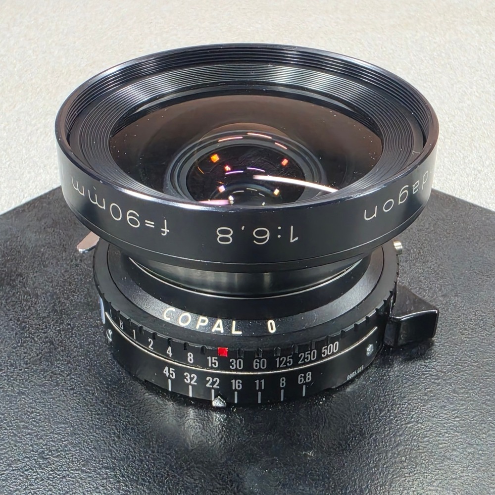 Rodenstock Grandagon 90mm f/6.8 MC Lens Copal 0 Shutter Wide Angle Excellent